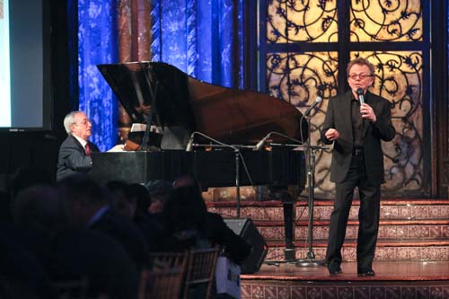  Pianist Kenny Ascher performing with vocalist Paul Williams.  photo by:  andy chang