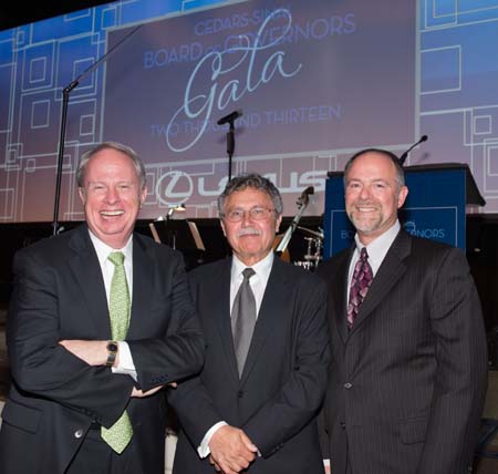 John Law (Humanitarian Award honoree), Steve Hitter (Chairman, Board of Governors), Michael Rouse (Philanthropic Leadership Award honoree)Photo by:  Tom Neerken