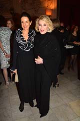  Executive Director President Dr. Mary L Pulido NYSPCC  and Joan Rivers.  photo by:  Rose Billings/Blacktiemagazine.com