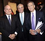 Ted Moudis & Christopher Savoglou, and Bill Ritter of WABC-TV Photo by: Marko Krunic 