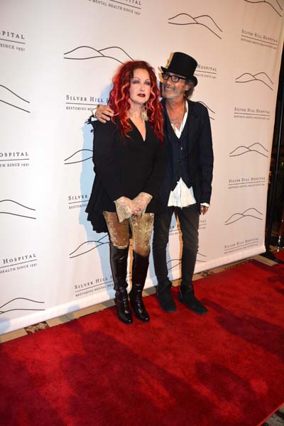  Cyndi Lauper and Jonny Podell.  photo by:  rose billings/blacktiemagazine.com