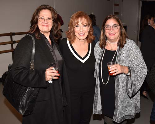 Claudia Albetta, Joy Behar, Cyrena Esposito