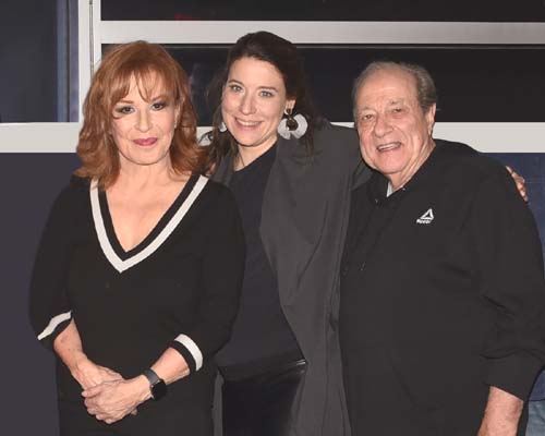 Joy Behar, Irene Sofia Lucio, Dan Grimaldi