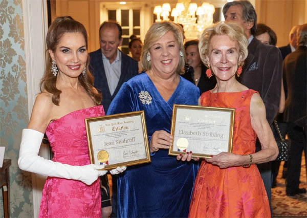 Jean Shafiroff, Rebecca Seawright and Elizabeth Stribling.Photo by: Patrick McMullan and Annie Watt Agency (John Sanderson)