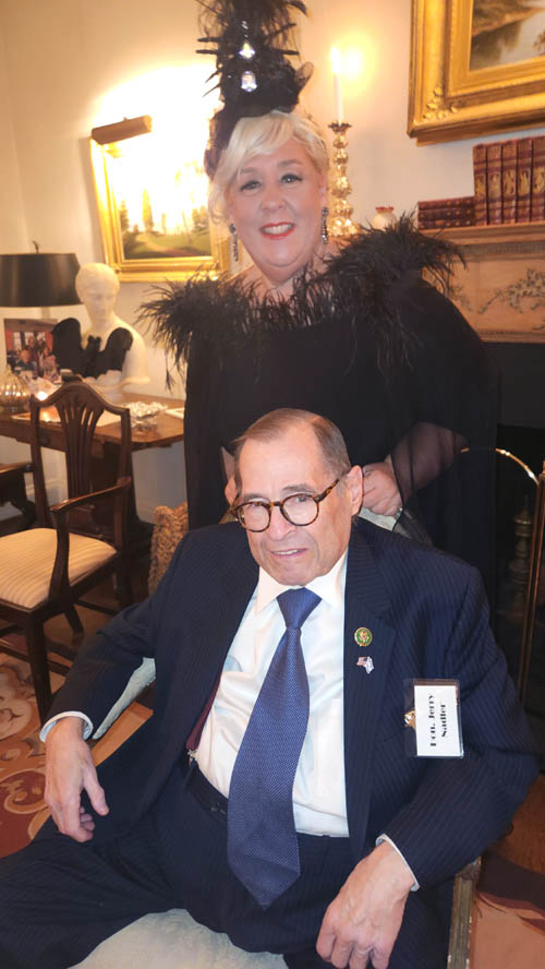 Assembly Member NYS Rebecca Seawright and Congressman Jerry Nadler Photo by: Rose Billings/BlackTieMagazine