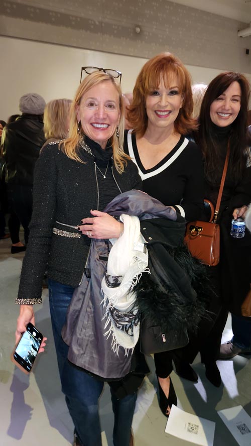 Anna Navaro, Joy Behar. Photo by: Rose Billings/Blacktiemagazine.com