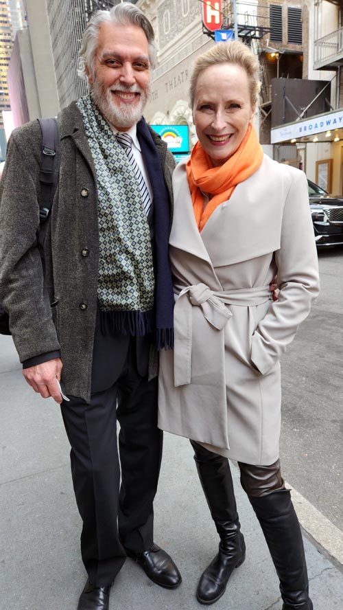  Laila Robbins and Robert Cuccioli . Photo by:  Rose Billings/Blacktiemagazine.com