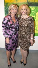 Sharon Bush and Hedy Klineman. Photo by: Jonathon Ziegler / Patrick McMullan