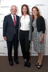 Dr. Steven J. Corwin, Christy Turlington Burns, Dr. Mary D'Alton. Photo by: Janet Charles