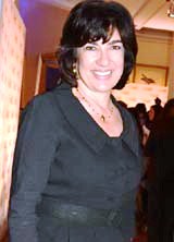 Christiane Amanpour.  Photo by:  Rose Billings/ Black Tie International Magazine