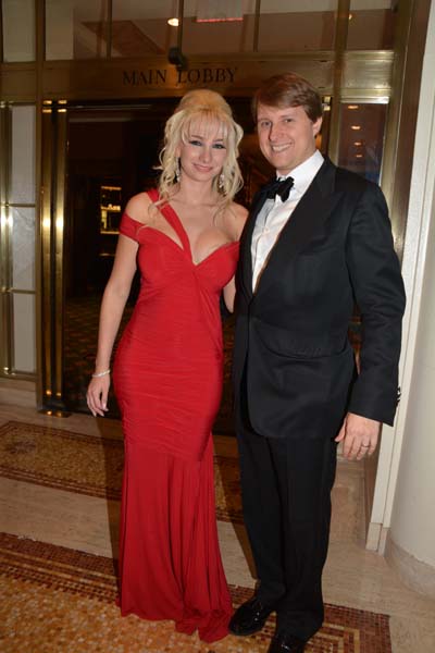 Andrea Catsimatidis Cox and Christopher Cox.  photo by:  rose billings