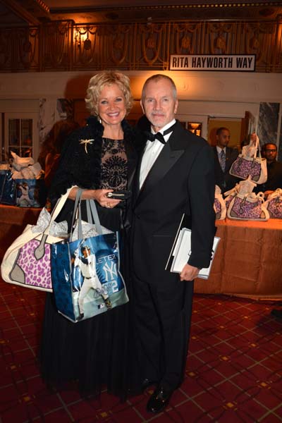 Christine Ebersol and husband Bill Maloney. photo by  rose billings