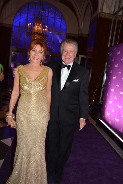 Joy Philbin and Regis Philbin.  photo by:  rose billings