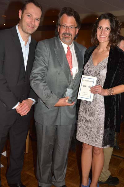 Dr. Craig Clifford, Dr. Phil Bergman and Dr. Rebecca Risbon.  photo by:  rose billings