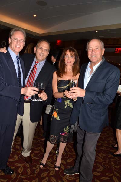 Dr Todd Tams, Dr. Larry Berkwitt, Linda Cohen Wassong , Bob Antin.  photo by:  rose billings