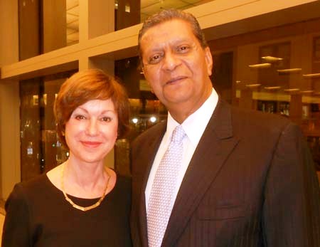 irene Pritzker,President, IDP Foundation,Amir Dossal,Chairman, Global Partnerships Forum