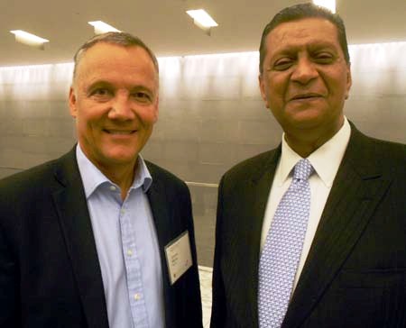 James Fierro, Recipco,Amir Dossal, Chairman, Global Partnerships Forum