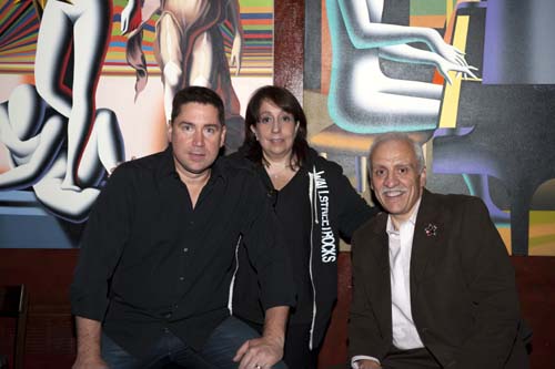 James Macedonio, Leslie Kirby, George Chrisafis,  Photo by: Vincent Pelly