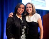 Dress for Success, Joi Gordon and Karen Finerman.  Photo by: Ben Hider