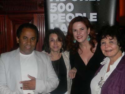 Andres Aquino, Betsy Schulberg, Lorraine Cancro, Fiddle Viracola